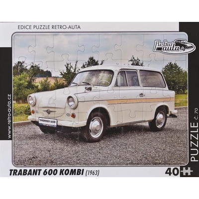 RETRO-AUTA č.70 Trabant 600 Kombi 1963 40 dielov
