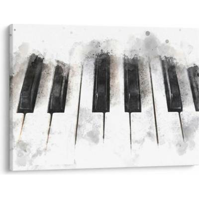 Obraz - Piano, aquarel, jednodílný 70x50 cm