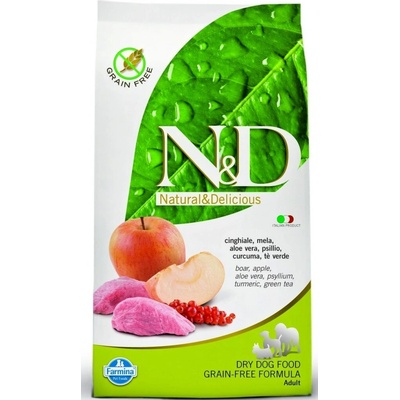 N&D Grain Free Boar & Apple Adult Dog 2,5 kg