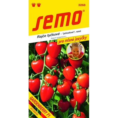 Semo Rajče tyčkové Gardenberry F1 jahodové rané