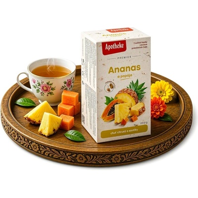Apotheke Ananas a papája 20 x 2 g
