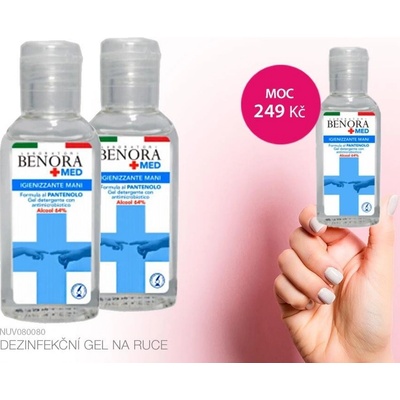 Benora Med dezinfekční gel na ruce 80 ml