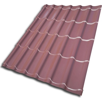 Blachotrapez Kingas Eco Plus 0,5 x 1195 x 1530 mm Pladur Premium TK tmavě hnědá 1 ks