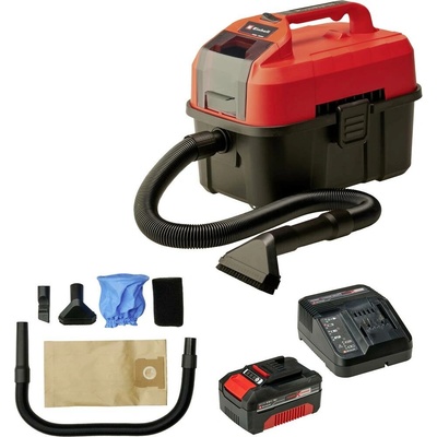 Einhell Power X-Change TE-VC 18/10 Li + StarterKIT 1668363+2188165 mokrý / suchý vysávač 10 l bez akumulátora