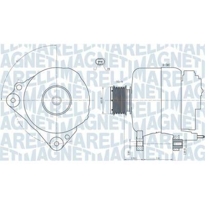 generátor MAGNETI MARELLI 063731810010