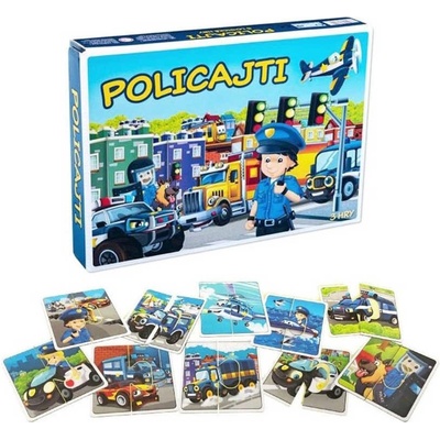 Hydrodata Policajti 3 logické hry 3v1 – Hledejceny.cz