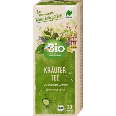 dmBio bio bylinný čaj citronová tráva & meduňka 30 g