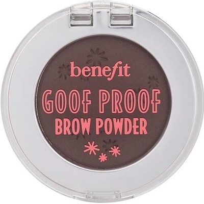 Benefit Goof Proof Brow Powder pudr na obočí 4 Warm Deep Brown 1,9 ml