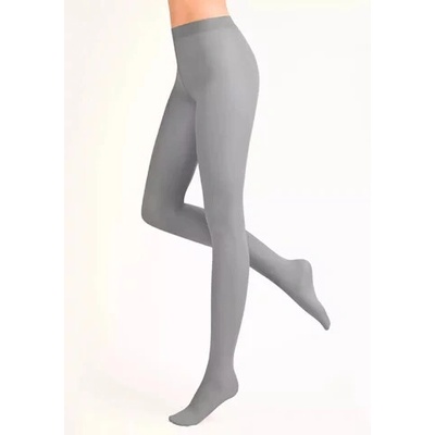 Knittex Dámské punčocháče Mireille silver stříbrná