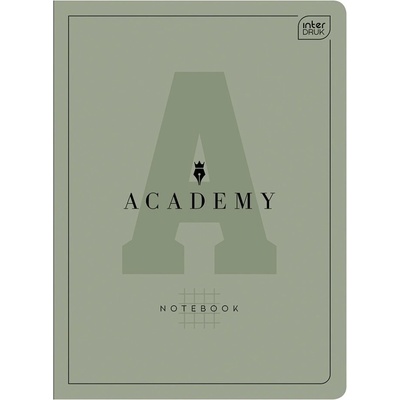 Interdruk Zošit A5 štvorčekový Academy Pastel
