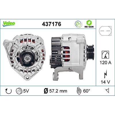 Generátor VALEO 437176
