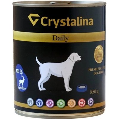 Crystalina Daily Adult 100% jelenina 850 g