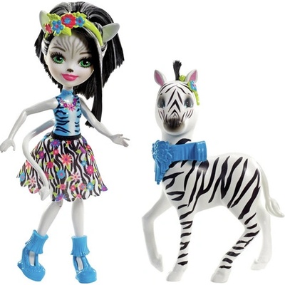 Mattel Enchantimals Signature Zelena Zebra
