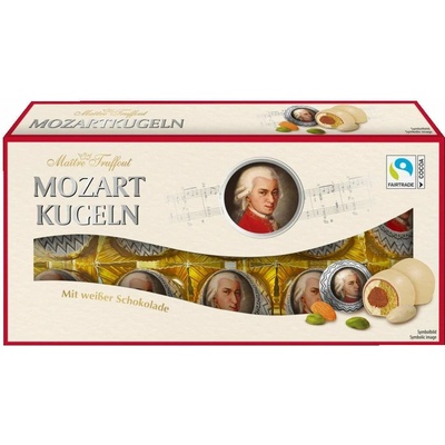 GUNZ Mozartovy koule s bílou čokoládou 200 g