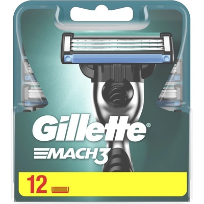Gillette Mach3 12 ks – Hledejceny.cz