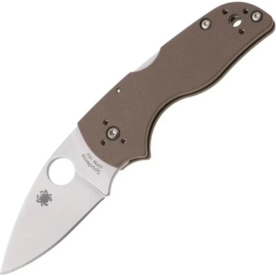 Spyderco Lil' Native Mid Backlock Hnědá G-10 CPM15V SPRINT C230MBGPBN15V