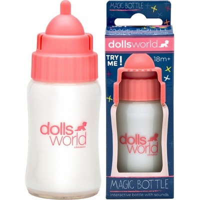 Dolls World Kouzelná lahvička se zvuky miminka