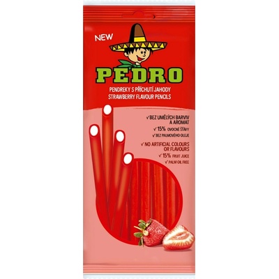 PEDRO Pendreky želé Jahoda 20 x 80 g