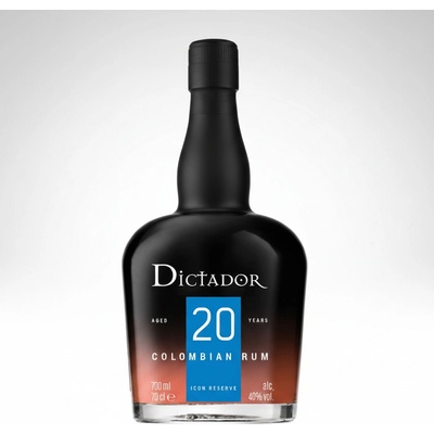 Dictador 20 Reserva Icónica 40% 0,7 l (karton)