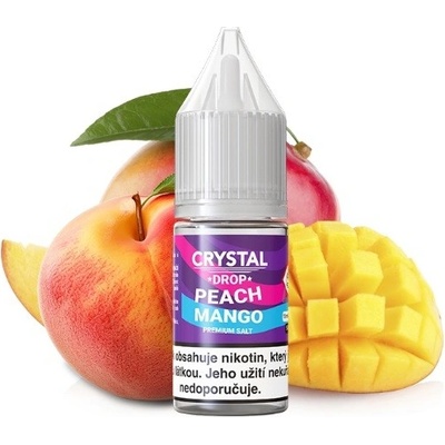 Crystal Drop Salt Peach Mango 10 ml 20 mg