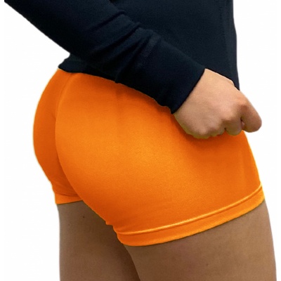 Sport šortky dámske oranžová