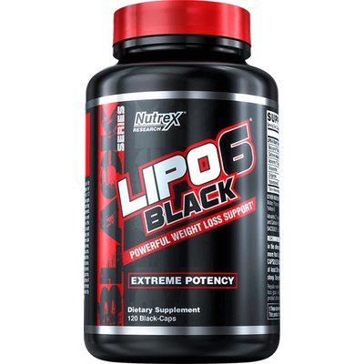 Nutrex Lipo 6 BLACK 120 kapsúl