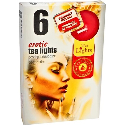 Admit Tea Lights Erotic 6 ks