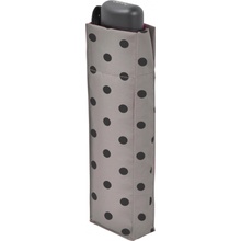 Derby dáždnik Mini Hit Flat dots šedá