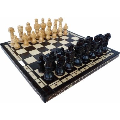 Desková hra, dřevěné šachy vyřezávané GLADIATOR 117 mad