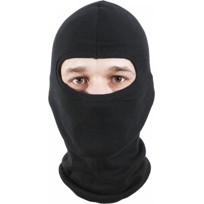 Kukla Balaclava Cotton Emerze čierna