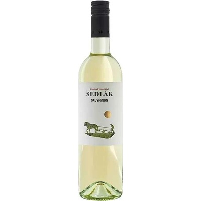 Vinařství Sedlák Sauvignon moravské zemské 12% 0,75 l (holá láhev)