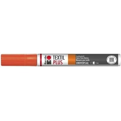 Marabu Popisovač na tmavý textil/oranžový 3 mm