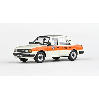 Abrex Škoda 120L 1984 Bílá Spoje1:43