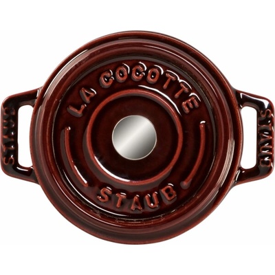 Staub Mini Cocotte 10cm round, Grenadine, Cast Iron