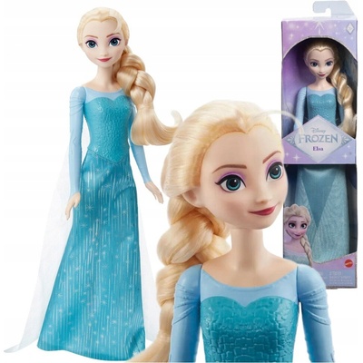 Mattel Elsa Frozen Ledové Království modré šaty
