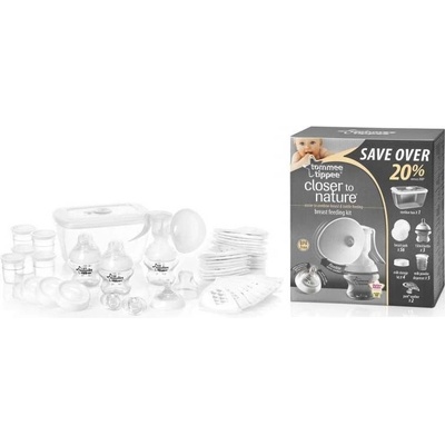Tommee Tippee STARTOVACÍ SADA C2N TRANSPARENT