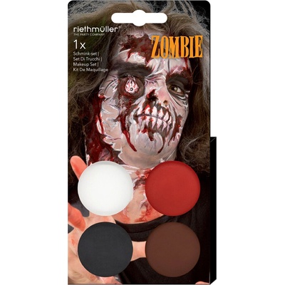 Amscan Make-up sada na obličej Zombie
