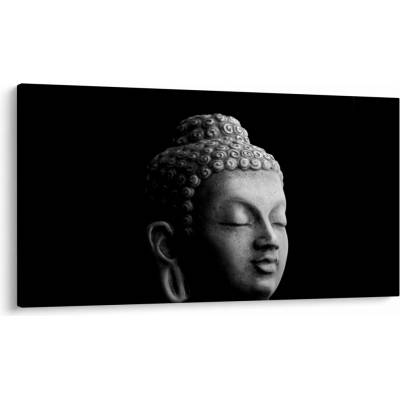 Obraz - Budha, portrét, jednodielne 120x70 cm