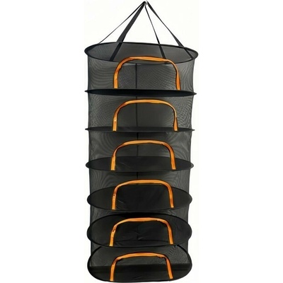 FAIR Sušicí síť FAIRNET ZIP ORANGE se zipem, 55 cm, 6 pater, výška 120 cm