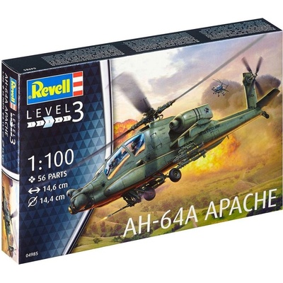 Revell Plastic ModelKit vrtulník 04954 Bell AH-1G Cobra 1:100