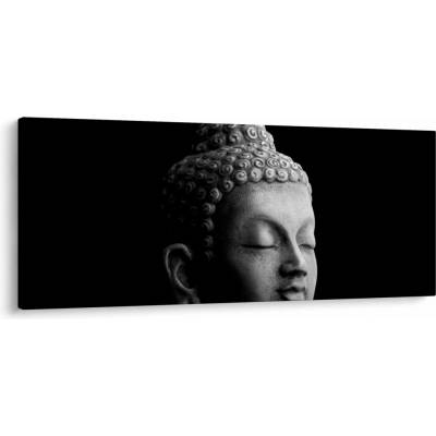 Obraz - Budha, portrét, jednodielne 120x50 cm