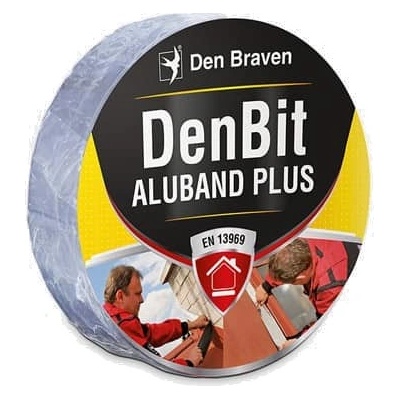 Den Braven Střešní bitumenový pás Den Bit Aluband Plus Střešní bitumenový pás DenBit Aluband PLUS, 100 mm x 10 m, hliníkový