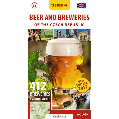 Pivo a pivovary Čech Moravy a Slezska kapesní průvodce anglicky
