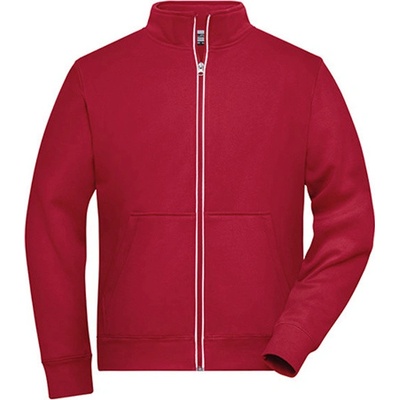 James & Nicholson pánska mikina JN1810 Red