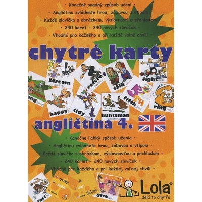 Chytré karty Angličtina slovíčka 4