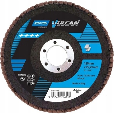 Norton Vulcan lamelový brúsny kotúč 125 mm 66252831460