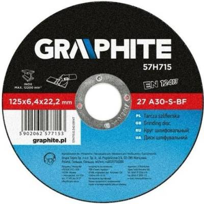 Graphite rezný kotúč 125 x 6.4 mm 57H715