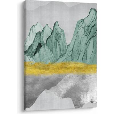 Obraz - Smaragdové hory N⁰1, jednodílný 50x70 cm