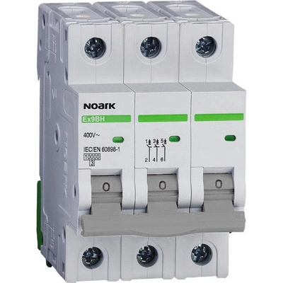 Noark Electric Ex9BH 3P C16 16A 3P C 10kA