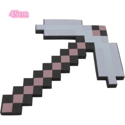 Minecraft Čína pěnové zbraněII. šedý krumpáč